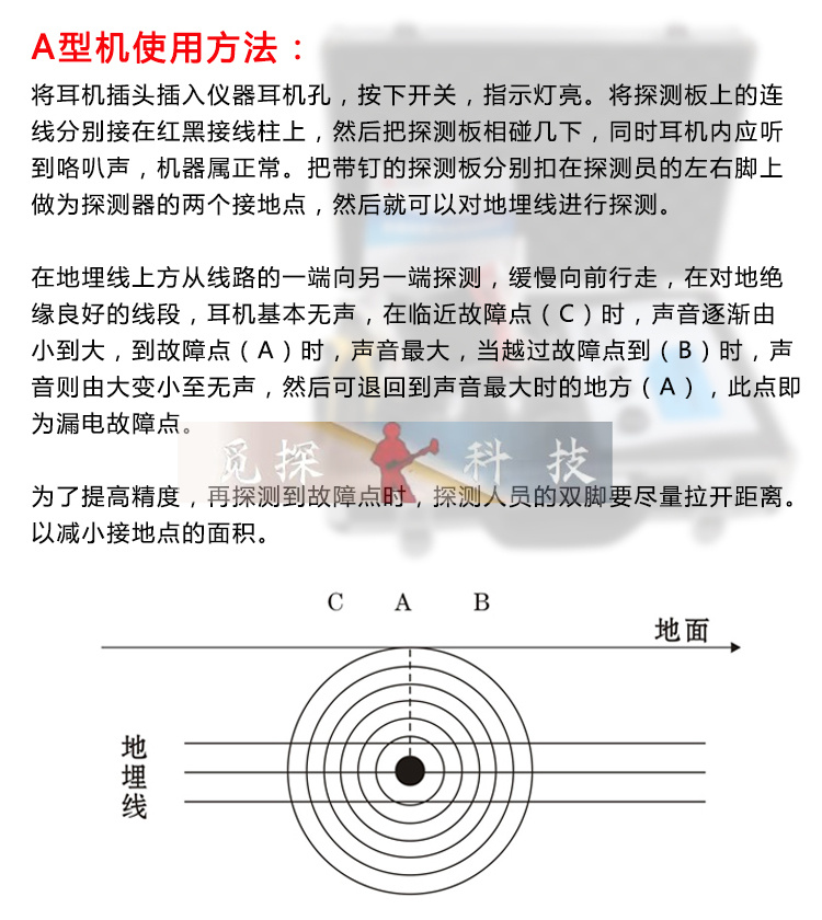 電力電線(xiàn)地埋線(xiàn)漏電短路斷路故障測試儀，漏電檢測儀，斷路檢測儀